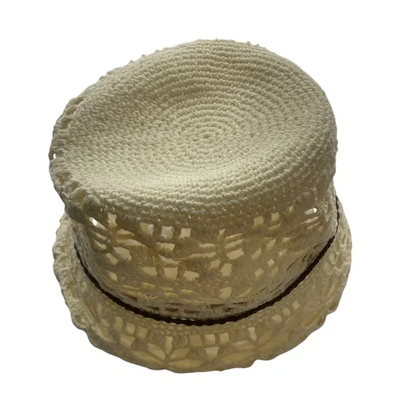 San Diego Hat co,Beige,cream,off white,dark brown band, O/S, Bucket hat,Sun hat - Picture 4 of 7